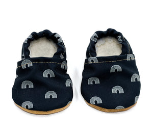 Monochrome Rainbow Yeti Moccs