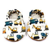 Load image into Gallery viewer, Yellow Tractor Yeti Moccs